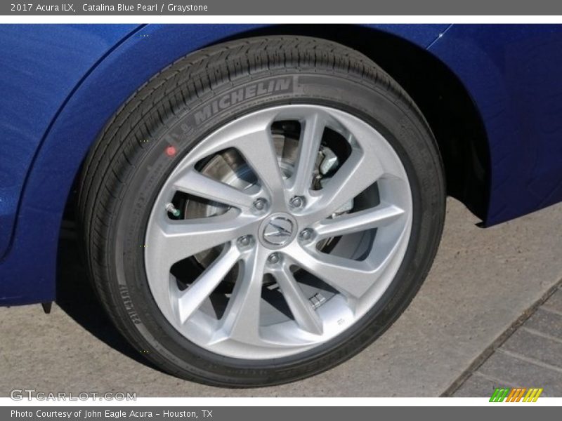 Catalina Blue Pearl / Graystone 2017 Acura ILX