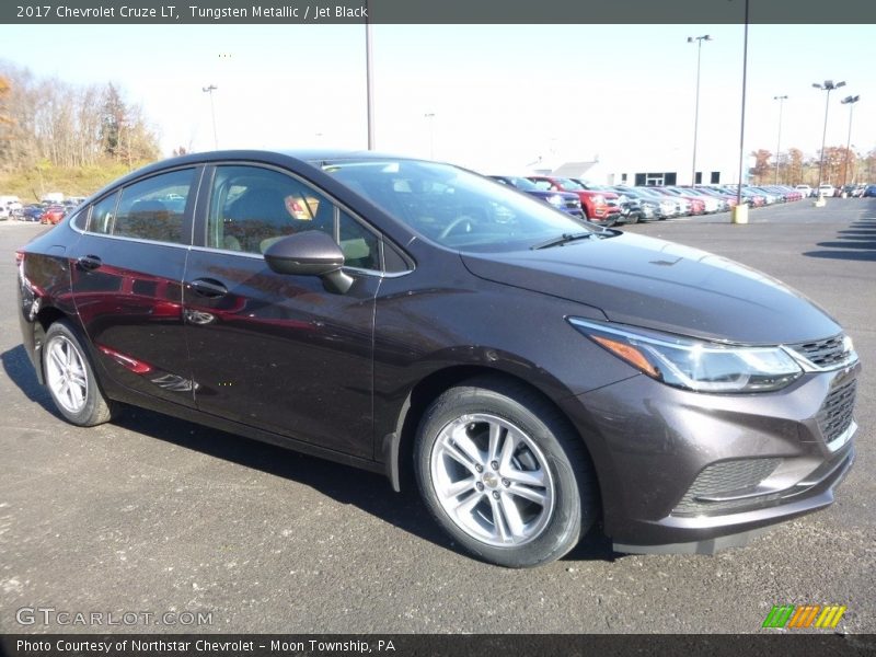 Tungsten Metallic / Jet Black 2017 Chevrolet Cruze LT