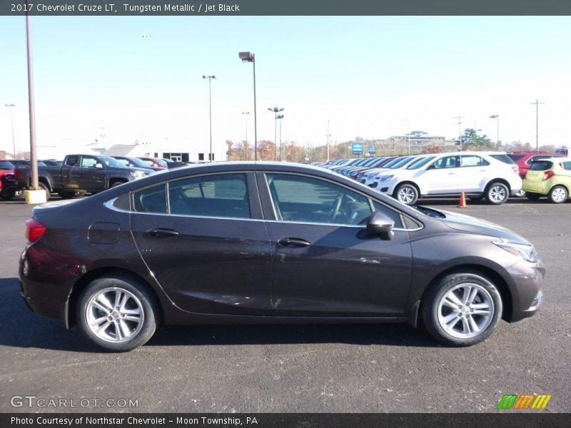 Tungsten Metallic / Jet Black 2017 Chevrolet Cruze LT