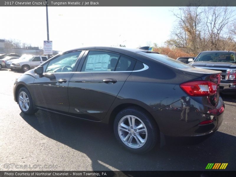 Tungsten Metallic / Jet Black 2017 Chevrolet Cruze LT