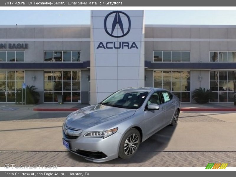 Lunar Silver Metallic / Graystone 2017 Acura TLX Technology Sedan