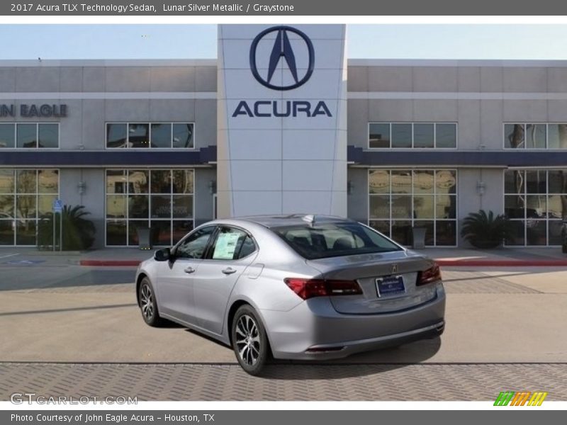 Lunar Silver Metallic / Graystone 2017 Acura TLX Technology Sedan