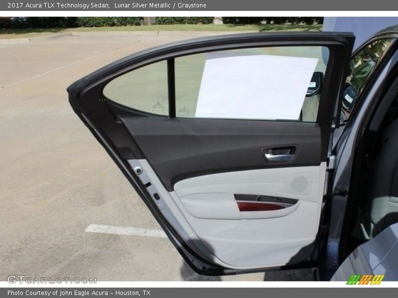 Lunar Silver Metallic / Graystone 2017 Acura TLX Technology Sedan