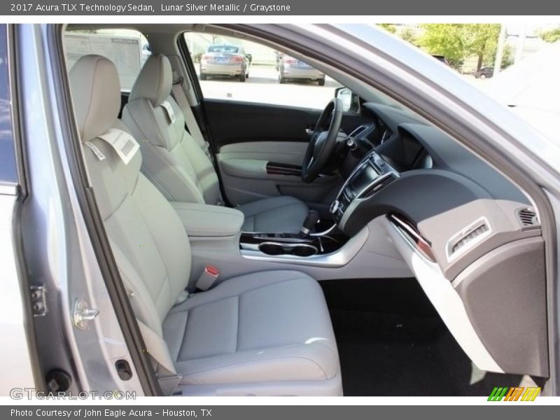 Lunar Silver Metallic / Graystone 2017 Acura TLX Technology Sedan