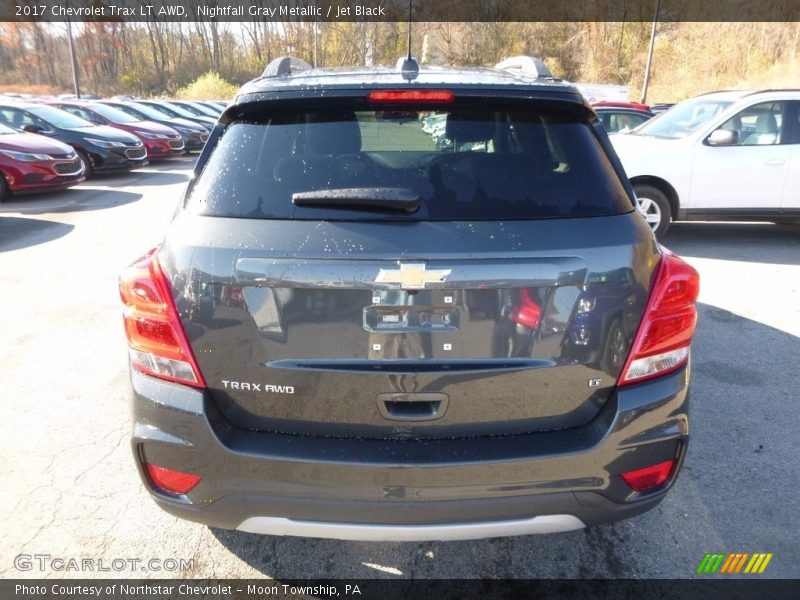Nightfall Gray Metallic / Jet Black 2017 Chevrolet Trax LT AWD