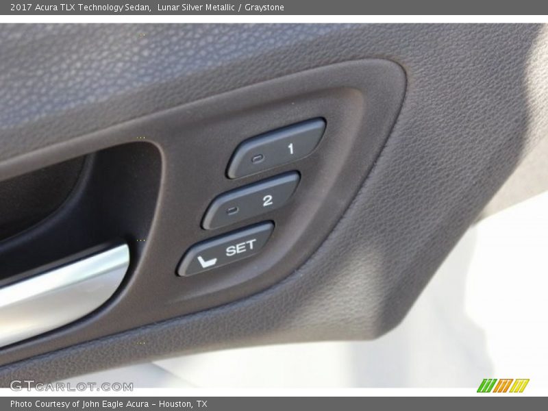 Lunar Silver Metallic / Graystone 2017 Acura TLX Technology Sedan