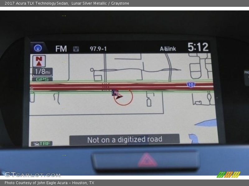 Lunar Silver Metallic / Graystone 2017 Acura TLX Technology Sedan
