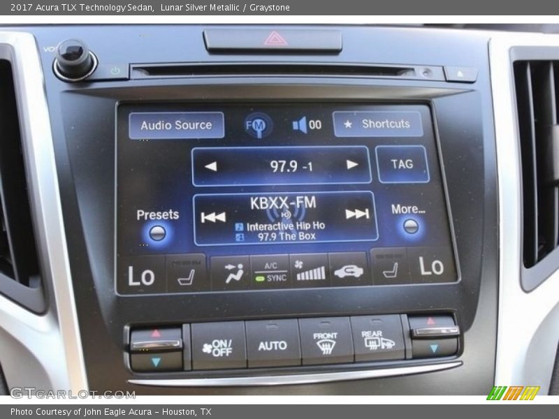 Lunar Silver Metallic / Graystone 2017 Acura TLX Technology Sedan