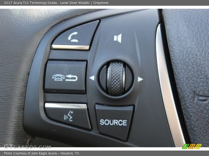 Lunar Silver Metallic / Graystone 2017 Acura TLX Technology Sedan