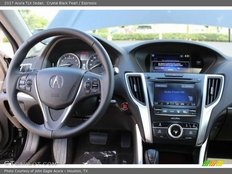 Crystal Black Pearl / Espresso 2017 Acura TLX Sedan