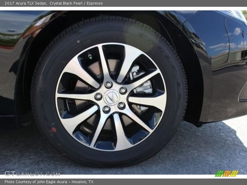 Crystal Black Pearl / Espresso 2017 Acura TLX Sedan