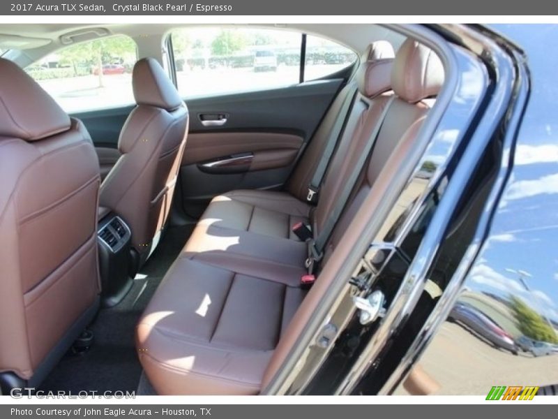 Crystal Black Pearl / Espresso 2017 Acura TLX Sedan