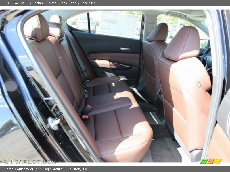 Crystal Black Pearl / Espresso 2017 Acura TLX Sedan