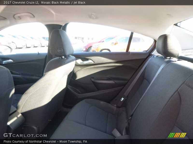 Mosaic Black Metallic / Jet Black 2017 Chevrolet Cruze LS