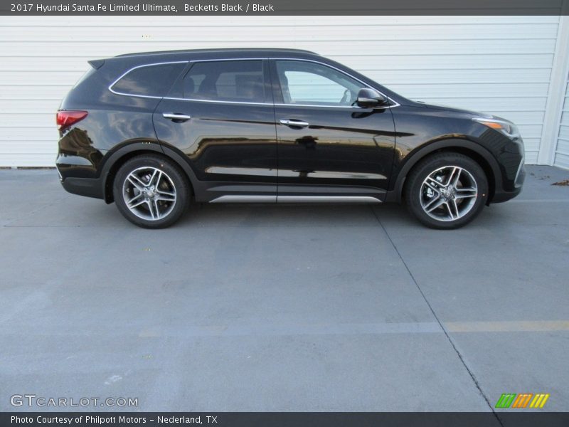  2017 Santa Fe Limited Ultimate Becketts Black