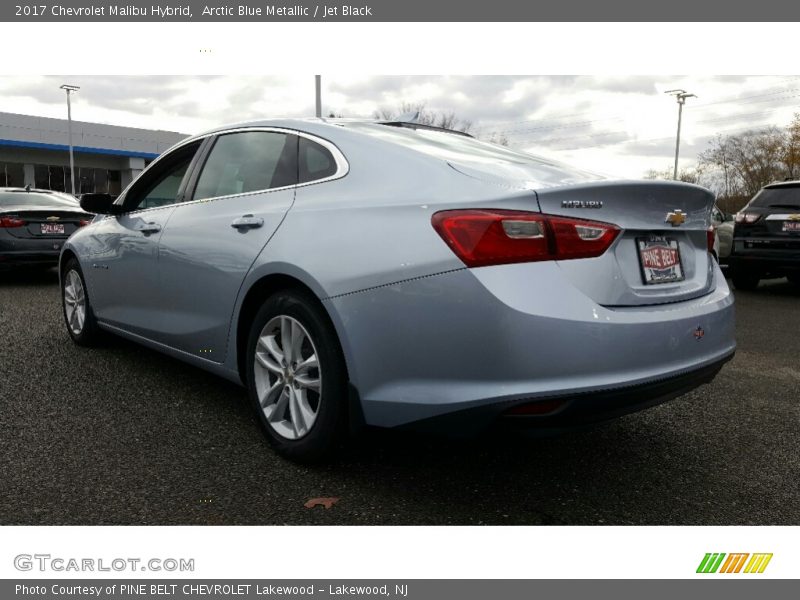 Arctic Blue Metallic / Jet Black 2017 Chevrolet Malibu Hybrid