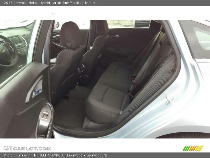 Arctic Blue Metallic / Jet Black 2017 Chevrolet Malibu Hybrid