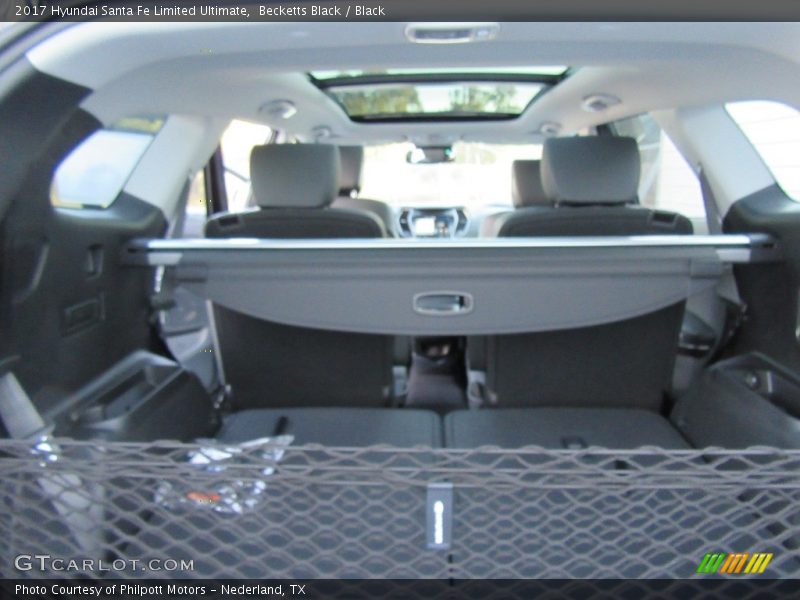 Becketts Black / Black 2017 Hyundai Santa Fe Limited Ultimate