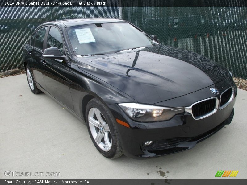 Jet Black / Black 2014 BMW 3 Series 328i xDrive Sedan