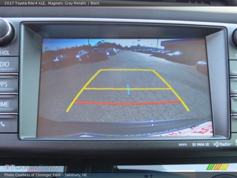 Magnetic Gray Metallic / Black 2017 Toyota RAV4 XLE