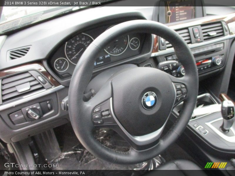 Jet Black / Black 2014 BMW 3 Series 328i xDrive Sedan