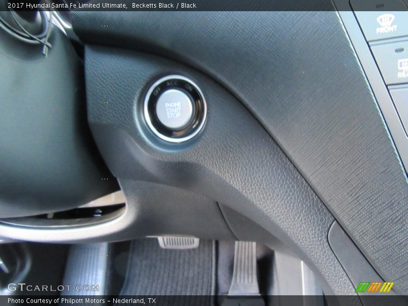 Becketts Black / Black 2017 Hyundai Santa Fe Limited Ultimate