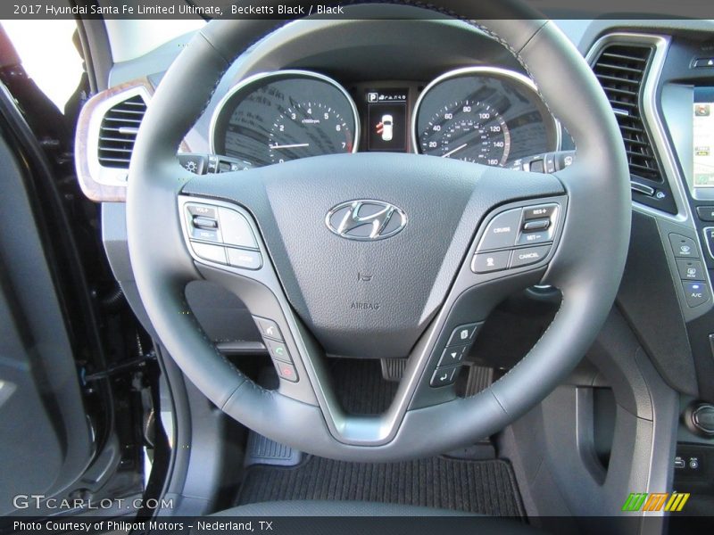  2017 Santa Fe Limited Ultimate Steering Wheel