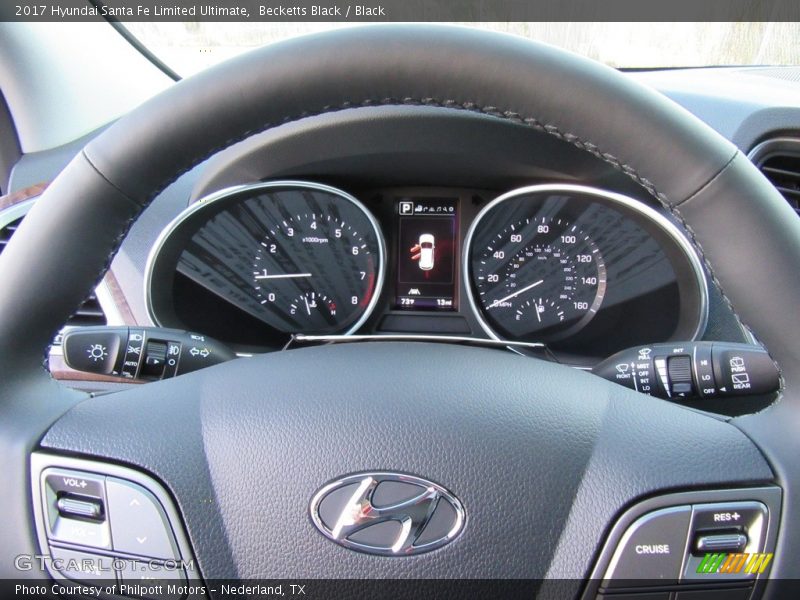  2017 Santa Fe Limited Ultimate Limited Ultimate Gauges