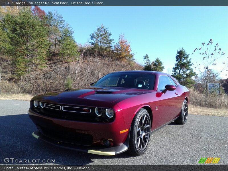 Octane Red / Black 2017 Dodge Challenger R/T Scat Pack