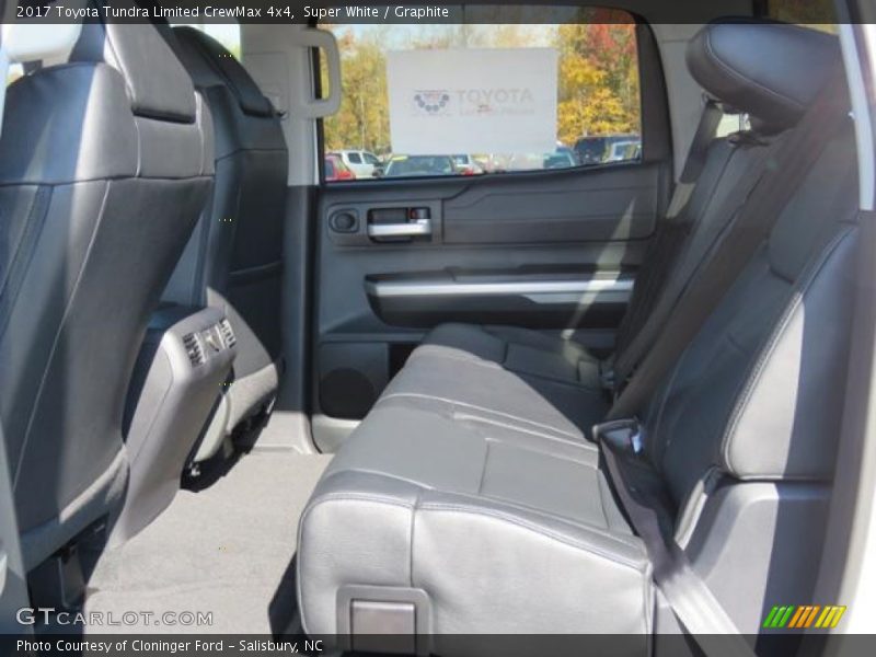 Super White / Graphite 2017 Toyota Tundra Limited CrewMax 4x4