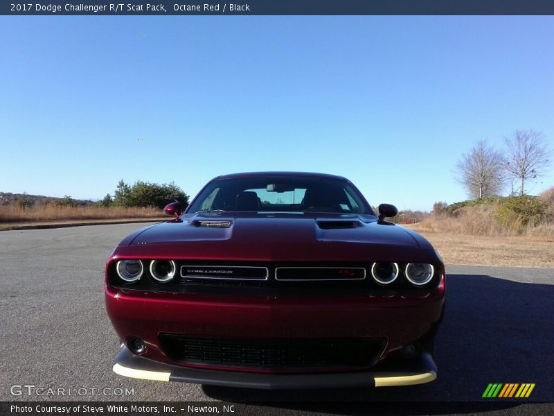 Octane Red / Black 2017 Dodge Challenger R/T Scat Pack