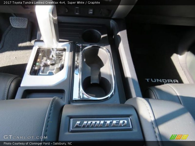 Super White / Graphite 2017 Toyota Tundra Limited CrewMax 4x4