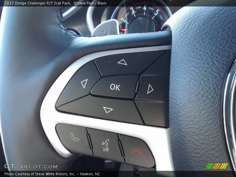 Controls of 2017 Challenger R/T Scat Pack