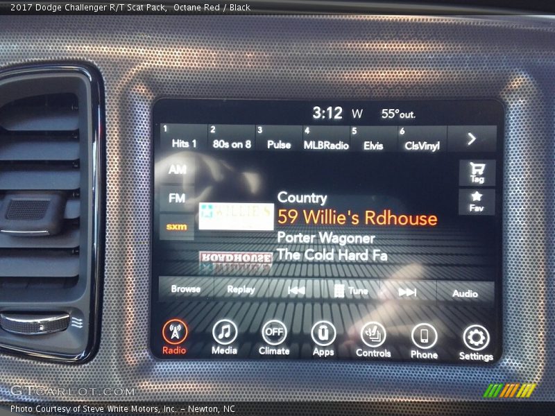 Audio System of 2017 Challenger R/T Scat Pack