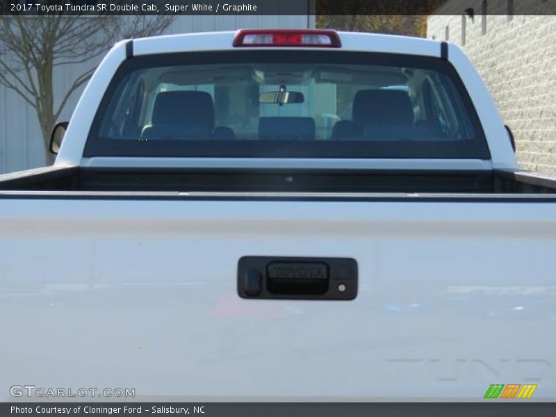 Super White / Graphite 2017 Toyota Tundra SR Double Cab