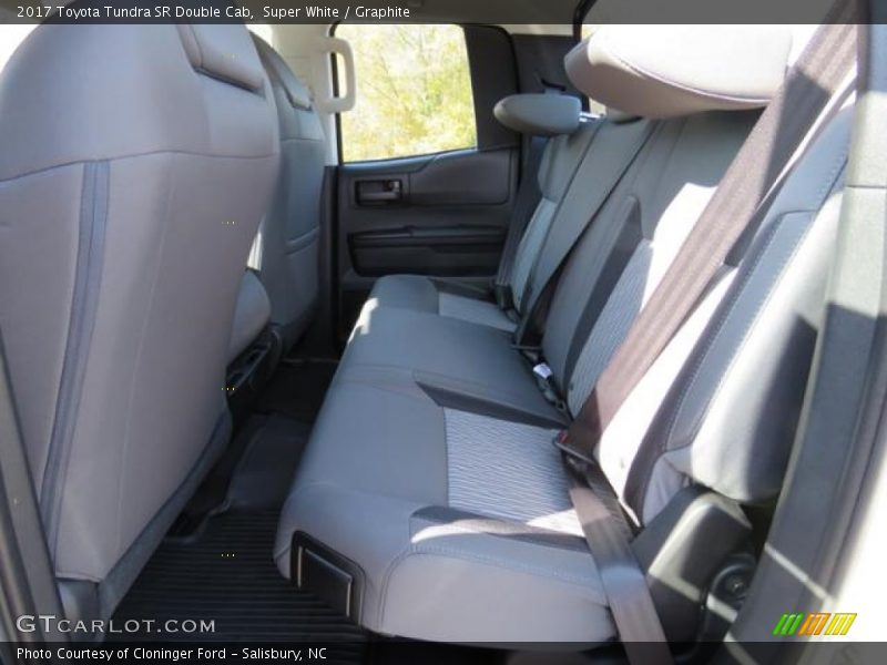 Super White / Graphite 2017 Toyota Tundra SR Double Cab