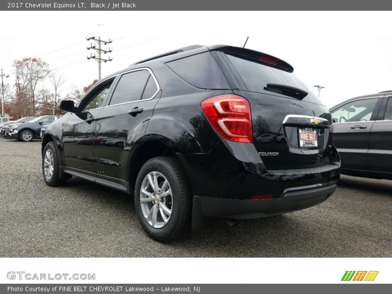 Black / Jet Black 2017 Chevrolet Equinox LT