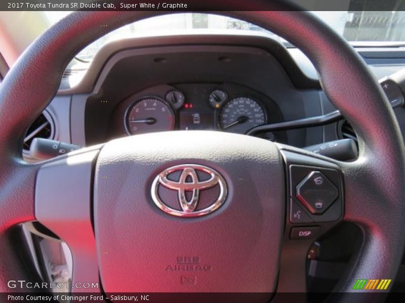 Super White / Graphite 2017 Toyota Tundra SR Double Cab