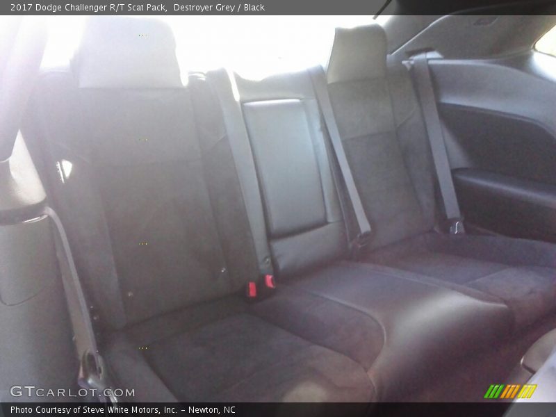 Rear Seat of 2017 Challenger R/T Scat Pack