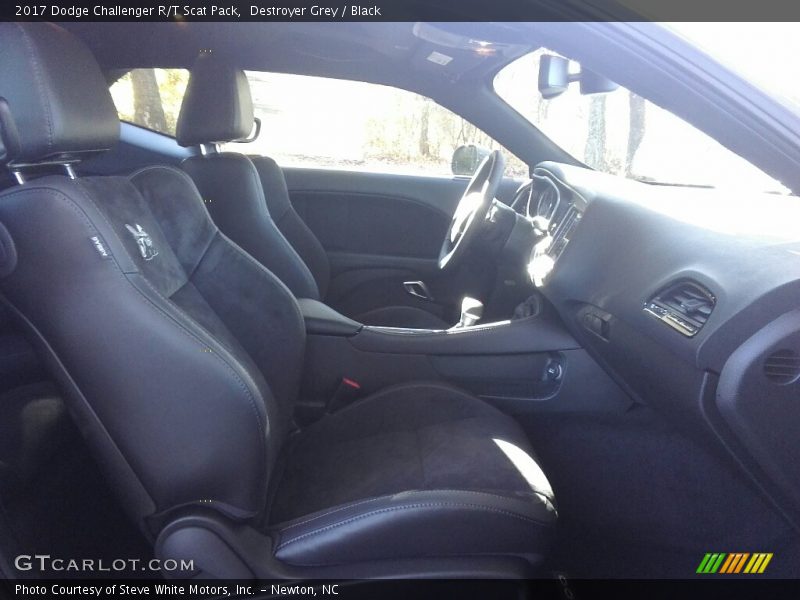 Front Seat of 2017 Challenger R/T Scat Pack