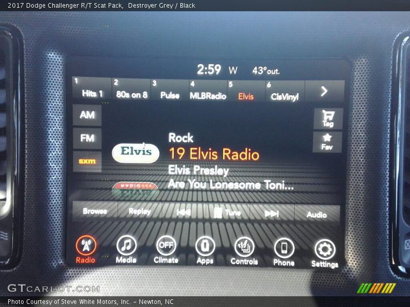 Audio System of 2017 Challenger R/T Scat Pack