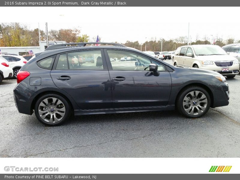 Dark Gray Metallic / Black 2016 Subaru Impreza 2.0i Sport Premium