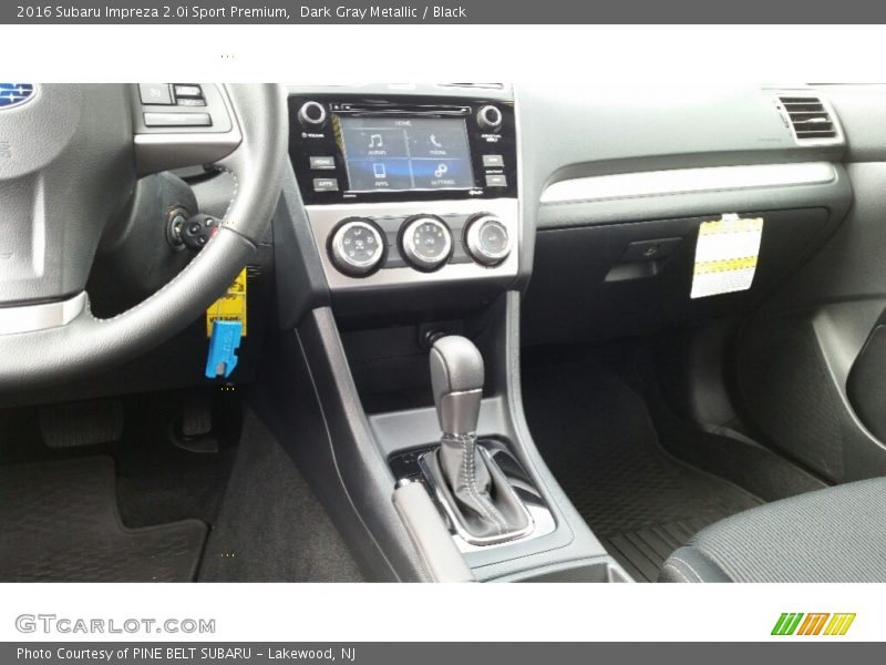 Dark Gray Metallic / Black 2016 Subaru Impreza 2.0i Sport Premium
