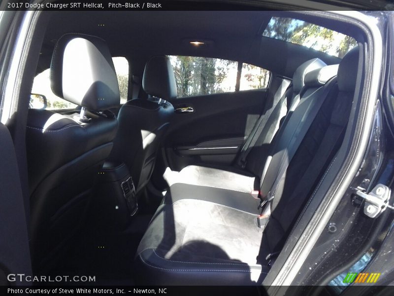 Rear Seat of 2017 Charger SRT Hellcat