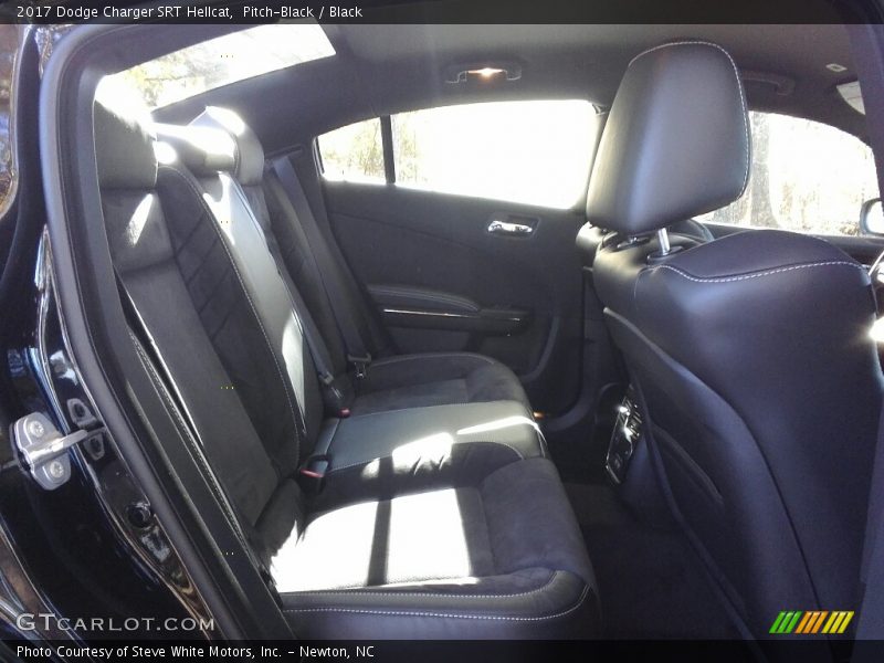 Rear Seat of 2017 Charger SRT Hellcat