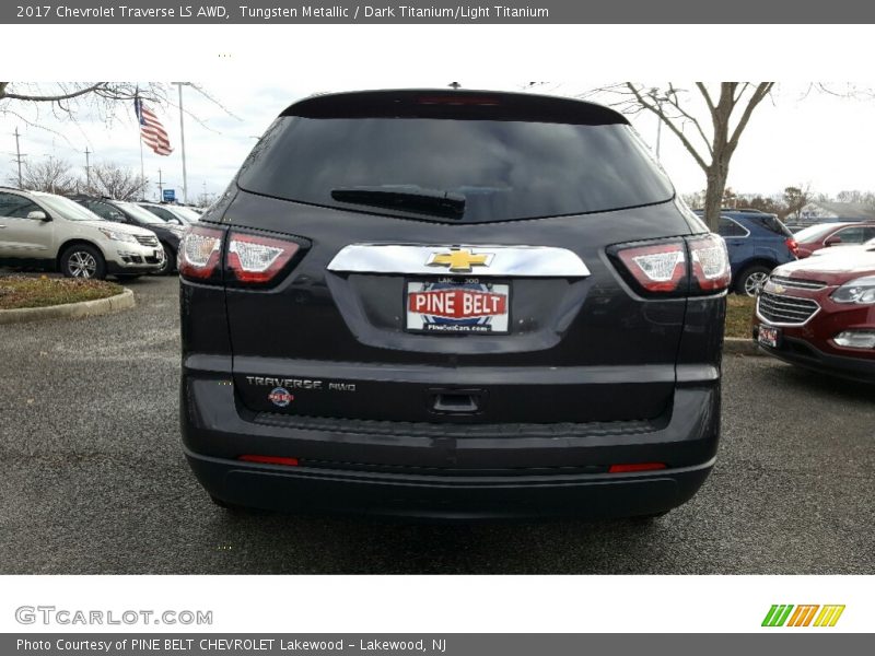Tungsten Metallic / Dark Titanium/Light Titanium 2017 Chevrolet Traverse LS AWD