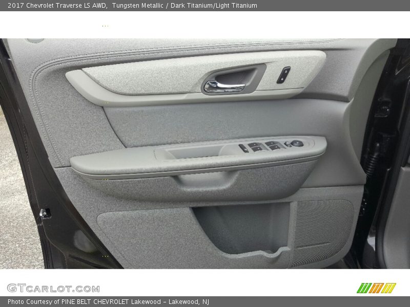Tungsten Metallic / Dark Titanium/Light Titanium 2017 Chevrolet Traverse LS AWD