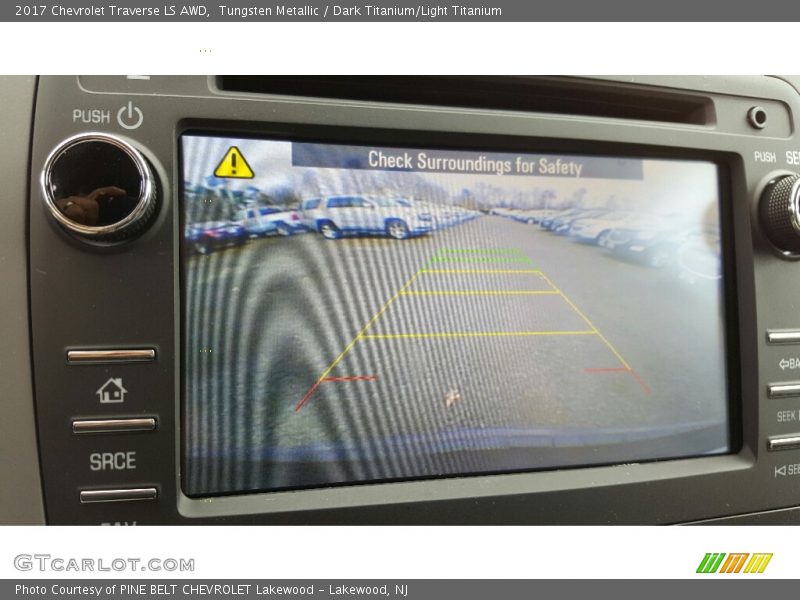 Tungsten Metallic / Dark Titanium/Light Titanium 2017 Chevrolet Traverse LS AWD