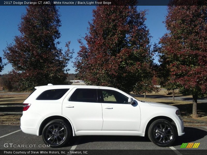 White Knuckle / Black/Light Frost Beige 2017 Dodge Durango GT AWD