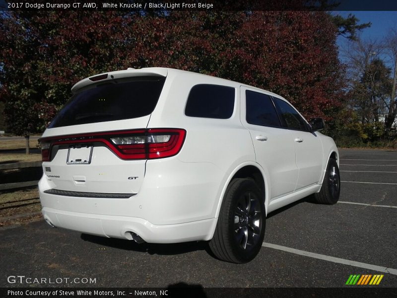 White Knuckle / Black/Light Frost Beige 2017 Dodge Durango GT AWD